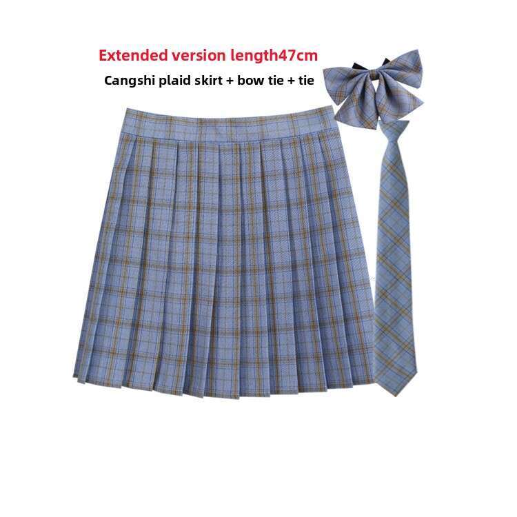Dress designer dress Japanese-style JK plaid high-waisted pleated skirt, British school uniform, plus-size short skirt, Scottish red plaid half-skirt