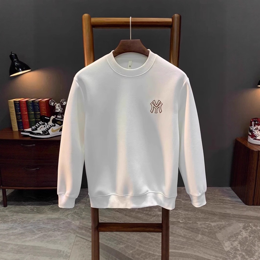 Luxury Brand Designer Printed cashmere sweater men's fashion spring and autumn round neck long sleeve jacket winter thickened inner men's bo