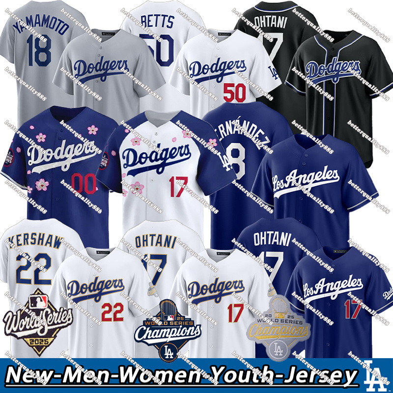 2026 new Baseball jersey #Yoshinobu Yamamoto la dodgers jersey 17 Shohei Ohtani Gold 50 Mookie Betts Freddie Freeman Custom Baseball jersey 2025 tokyo series