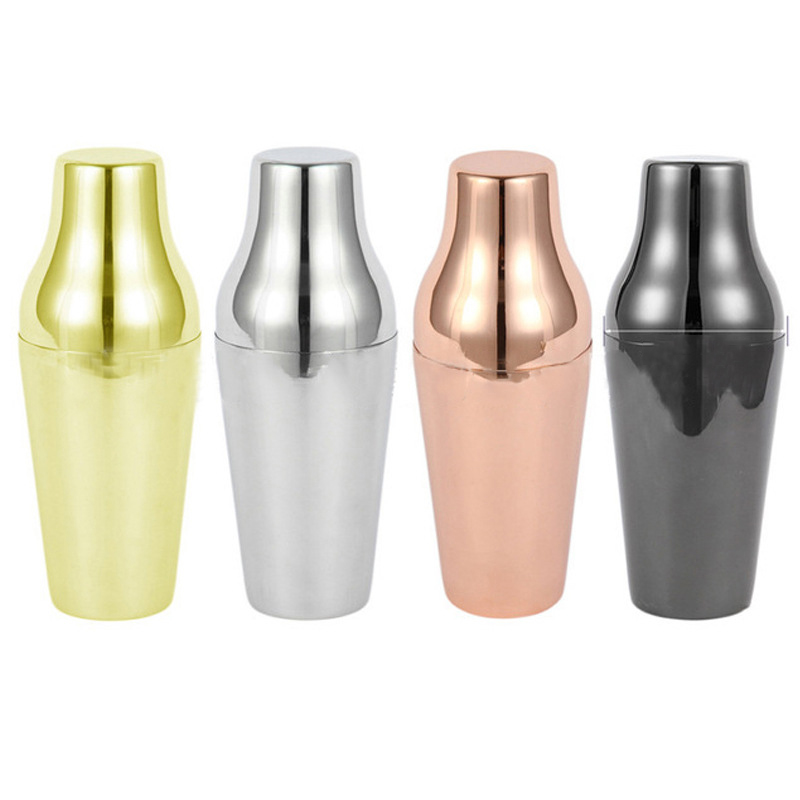 650ML Stainless Steel Cocktail Shaker Simple Bar Night Bartending Tool Is Durable And Easy To Clean
