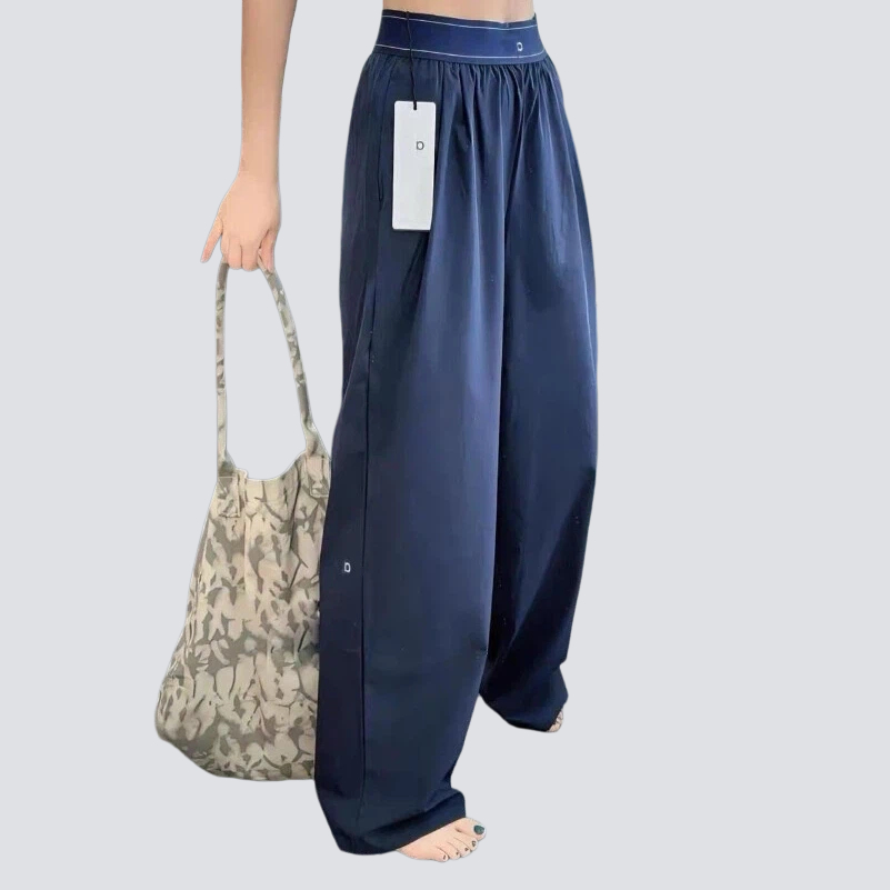 Designer Womens Yoga Pants Wide-Leg tight oversized leggings Sweatpants Full Length High Waist Loose Casual Straight Align Leg Trousers with Pockets Bags dh847