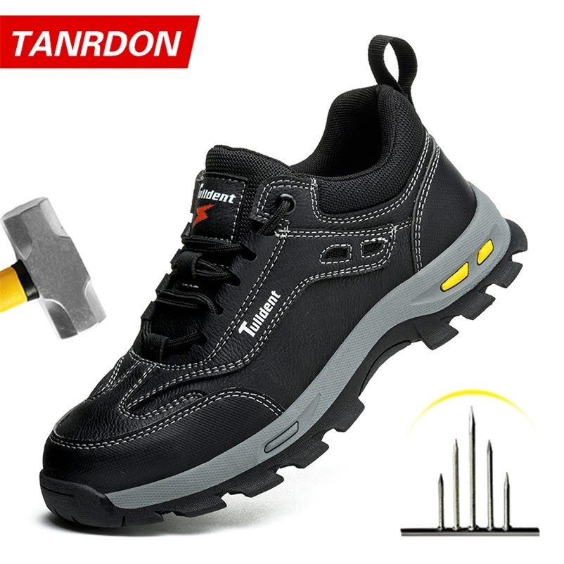 mens safety shoes puncture resistant work shoes mens protective shoes wear-resistant Boots 260318