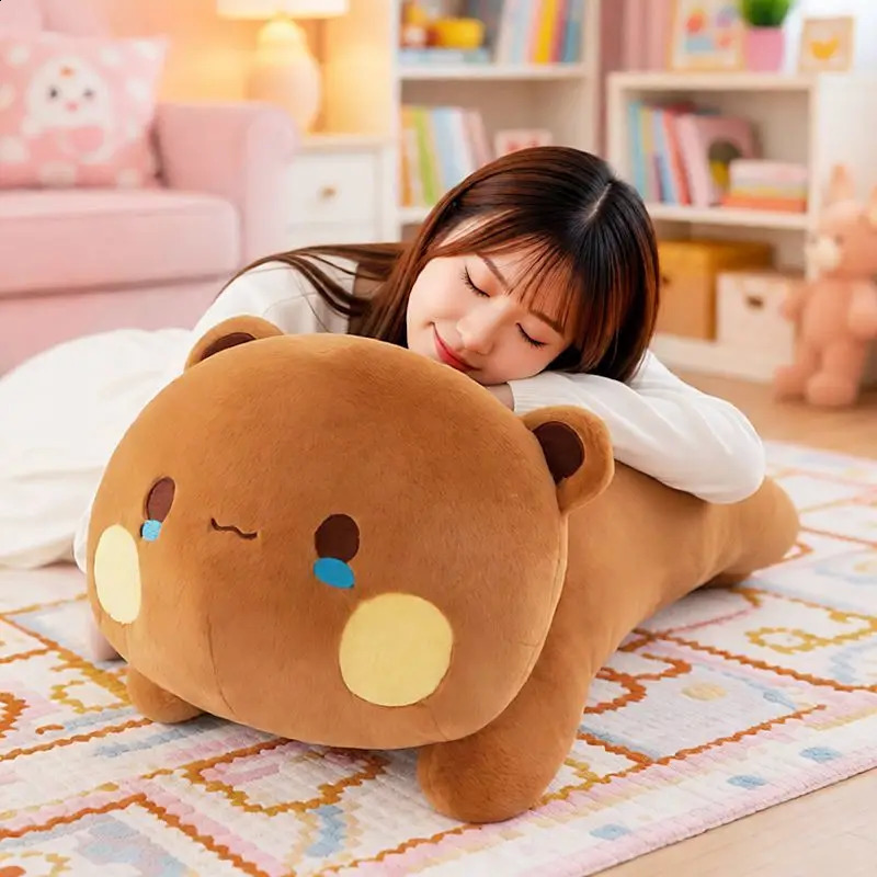 Cute Bubu Dudu Plush Toy Kawaii Anime Panda Plushie Throw Pillow Home Decor Sleeping Companion Doll for Adults Gifts 260320 - view 3