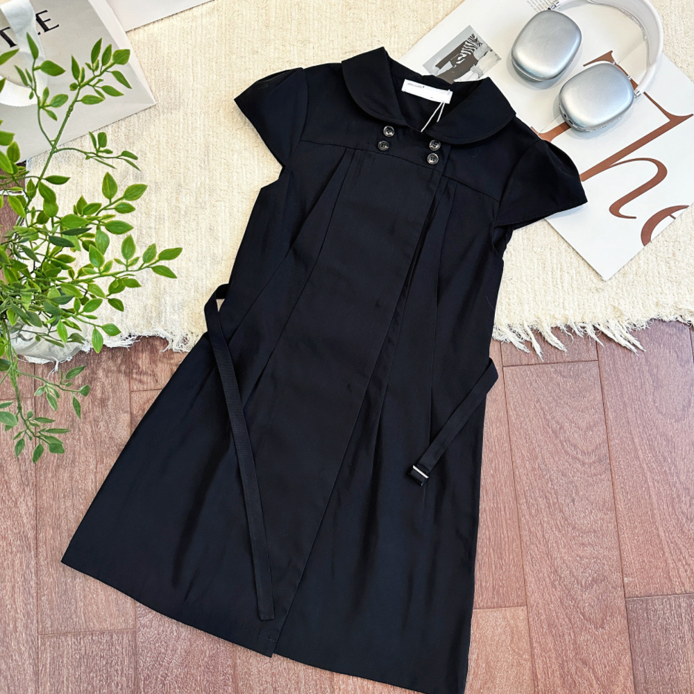 Designer Dress For Otaku Sharp Beauty Little Black Dress For Women Improved Cheongsam Chinese Style Dress