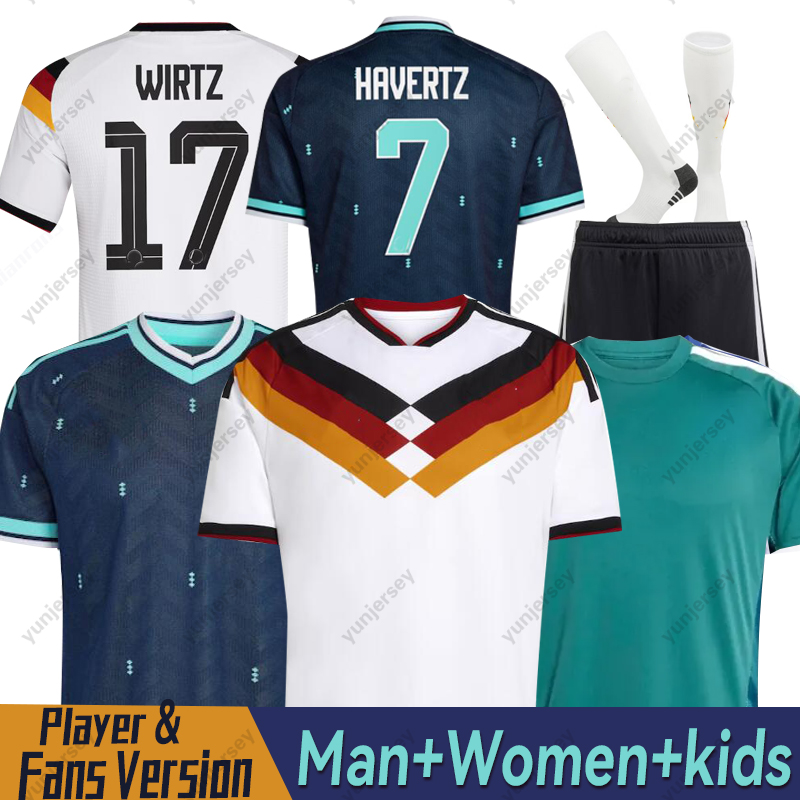 Germany jersey 2026 World Cup 26 soccer jerseys Kit Women football shirts men kids set goalkeeper Deutschland HAVERTZ GNABRY Long sleeves goalkeeper training