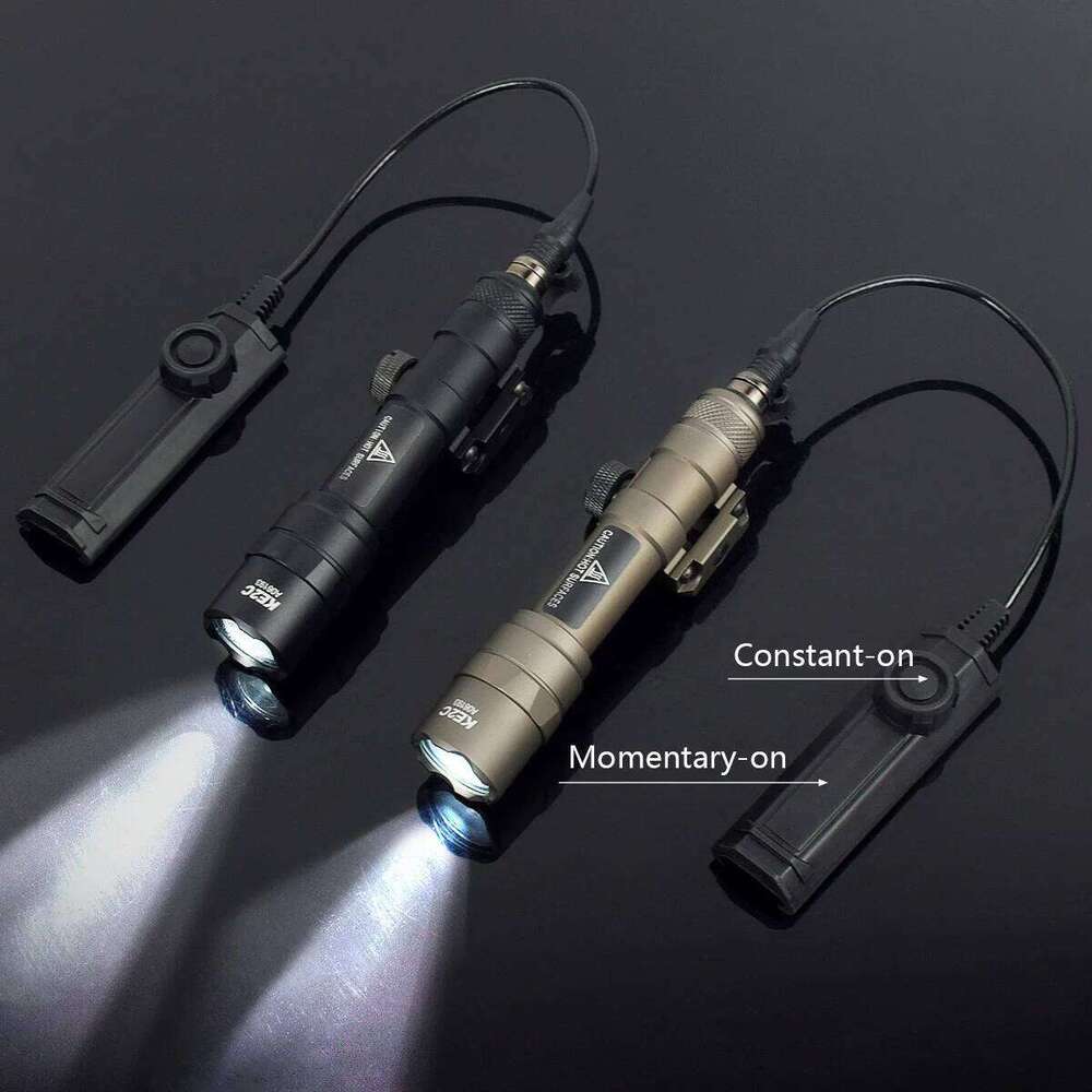 Tactical SureFire M300 M300B M600B Airsoft Weaponflashlight Hunting Scout Torch Rifle AR15 Gun LED Light Button Remote Switch 26Y0318