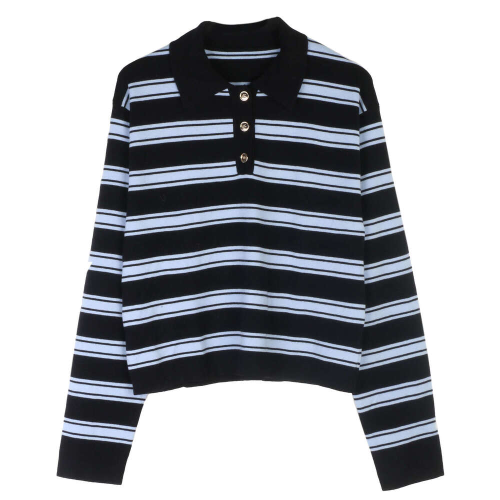 2026 Autumn/Winter New Women's Fashion Hoodie A3 Loose Fashion Striped Casual Knitted Jacket Sweater