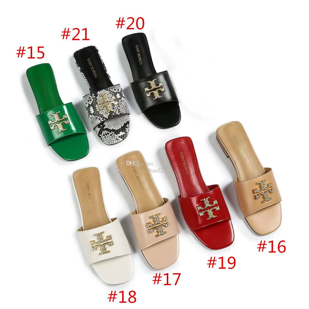 Designer low heel slippers, summer flat sandals, outdoor leisure vacation slippers, women's luxury and fashionable beach shoes 35-44 with box