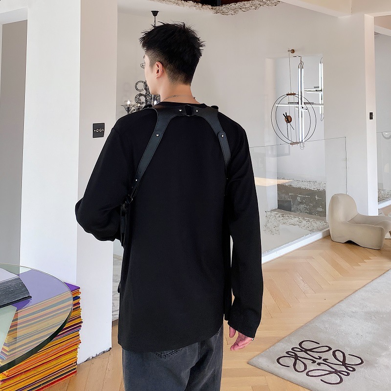 Anti-Theft Underarm Shoulder Bag Hidden Strap Wallet Holster Bag Leisure Double Shoulder Wallet Security Concealed Pack Backpack 240812