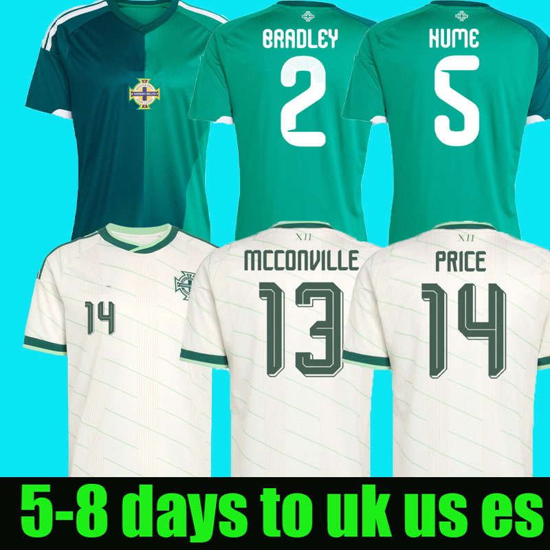 Northern Ireland jersey 2026 World Cup soccer jersey Home away Bradley Hume Donley uniform McConville Devenny Fans player mens kids football kit shirt uniforms