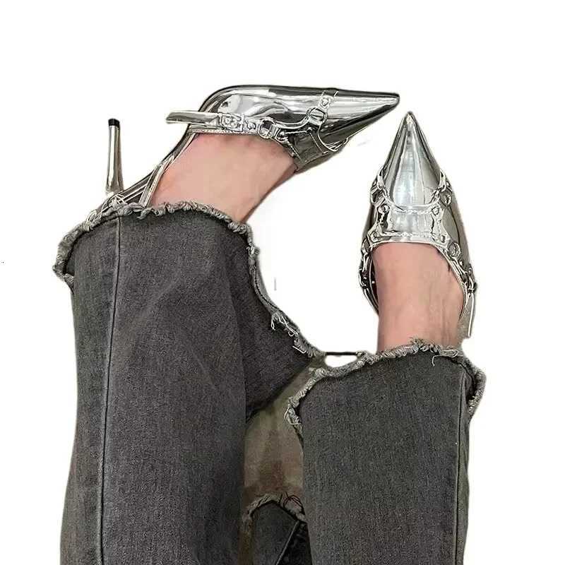 Shoes Female 2025 Slip on Womens High Heels Fashion Party Pumps Women Pointed Toe Shallow Thin Heels Outdoor Shoes Women C260321