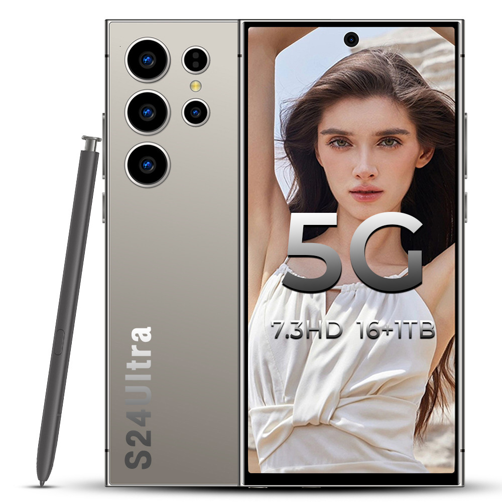 S25 s24 Ultra 7.3 Inch 5G 16GB+1TB Mobile Phones Unlocked Touch Play Screen cell phone Android Smartphone Camera HD Display Face Recognition