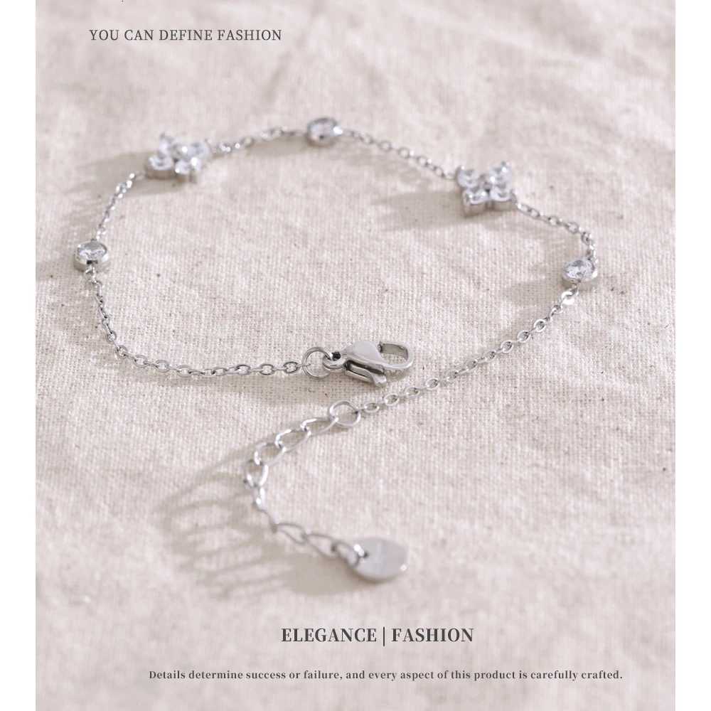 NiNice Womens Stainless Steel Choice Jewelry 2025 Trend Luxury Designer Fashionable Simple Flower Gift New H260321 - view 3