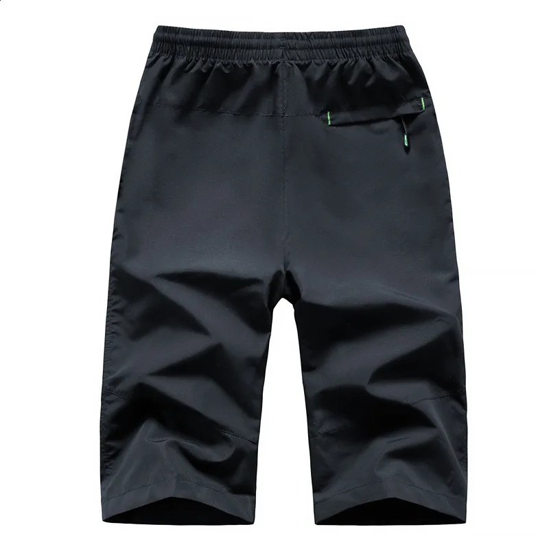 Summer Sports Cropped Trousers Quick-drying Large Size 7XL 8XL Mens Casual 3/4 Pants Thin Workout Mens Fashion Baggy Shorts 260318
