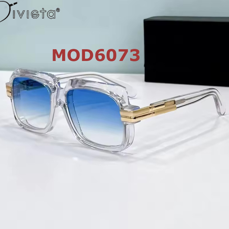 Top Quality Brand Sunglasses Luxury Designer Original MOD0673 Men Black Square Shades Cool Steampunk Oversized Glasses Cycling Beach IVSTA Fashion Acc