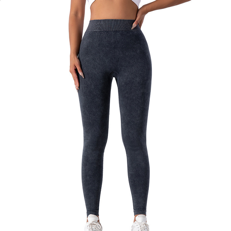 Pchee Bum Low V-Back Scrunch Butt Legging Pickled Denim Blue Womens Seamless High Stretch Sports Yoga Pants Womens Gym Bike 240912