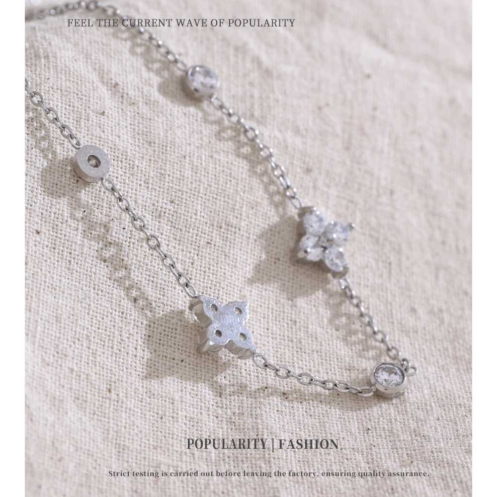 NiNice Womens Stainless Steel Choice Jewelry 2025 Trend Luxury Designer Fashionable Simple Flower Gift New H260321 - view 5