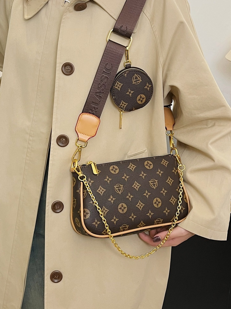 free shipping design bag 2026 Women's Printed Mother and Daughter Bag, New Trendy Unique Versatile Crossbody & Shoulder Purse, Premium Style Hand