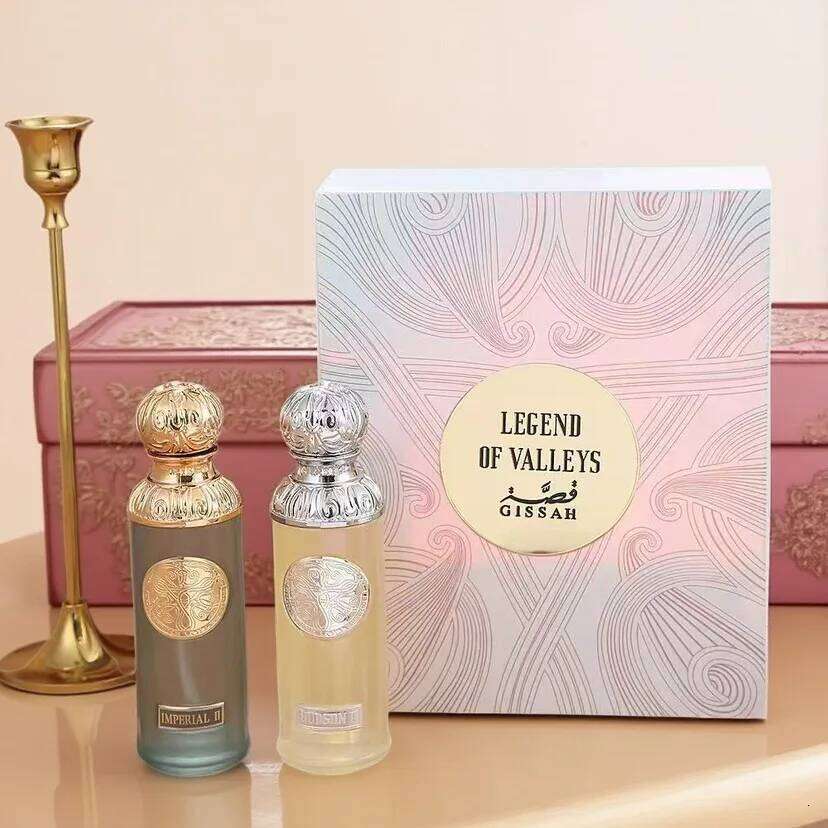 180ML GISSAH Unisex Perfume Set Long Lasting Pheromone Arab Body Spray - Man & Woman Parfum Gift Box 26L0321