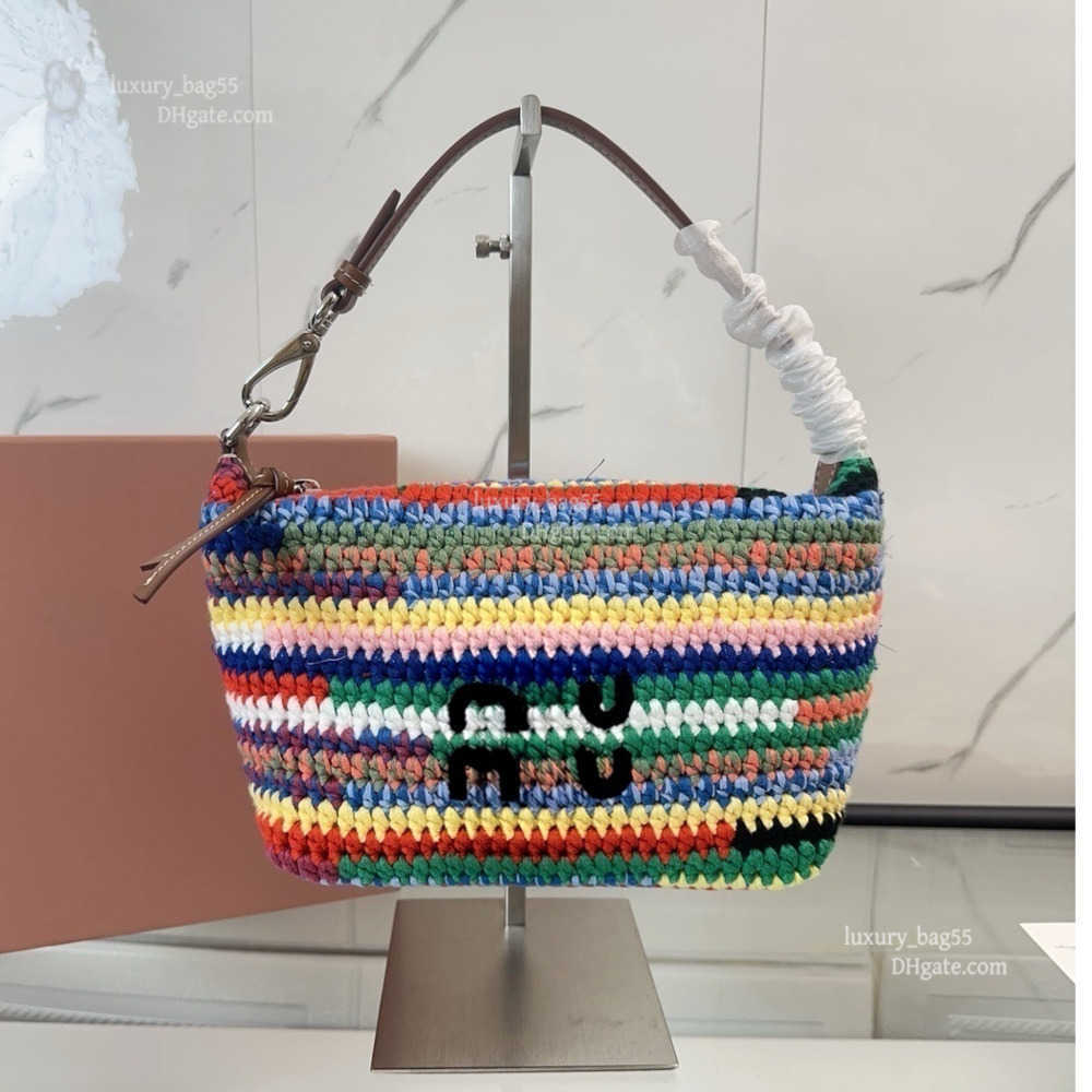 Beach Bags Designer Fashion Beach Bags Totes Handbags Shopping Straw Shoulder Bag Crossbody Summer Seaside Vacation Woven Woman Bag 10a