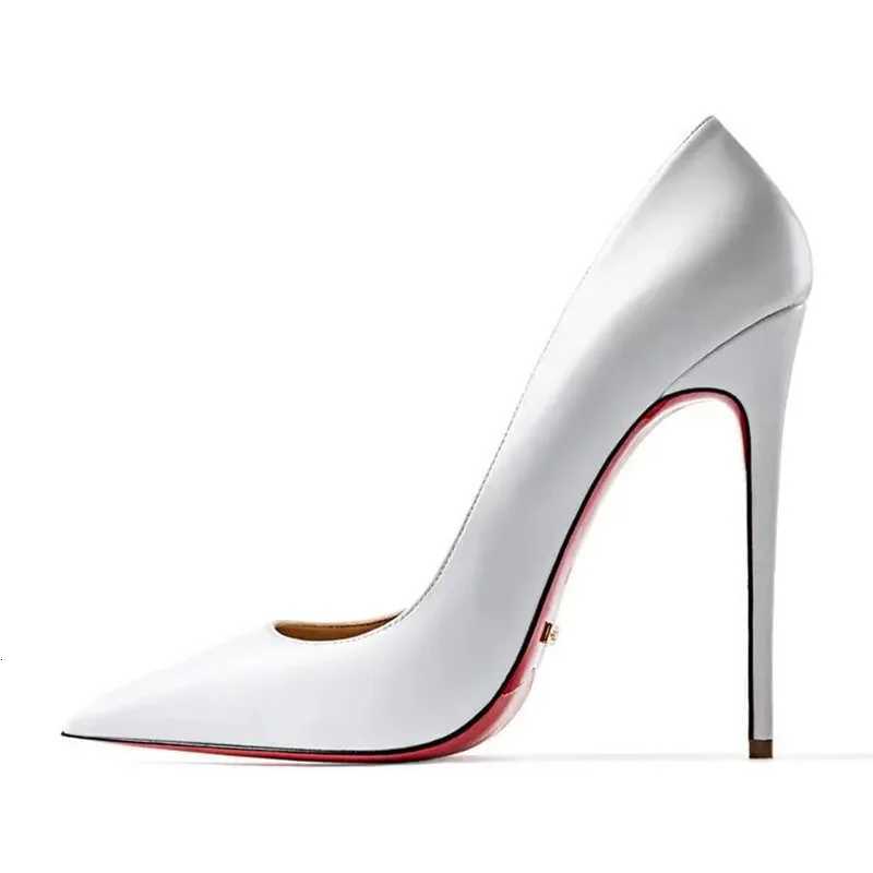 Plus Size 34-44 Sexy Red Shoes Dress Party Wedding High Heels Rubber Bottom Pointed Toe Spring Shallow Women Pumps C260321