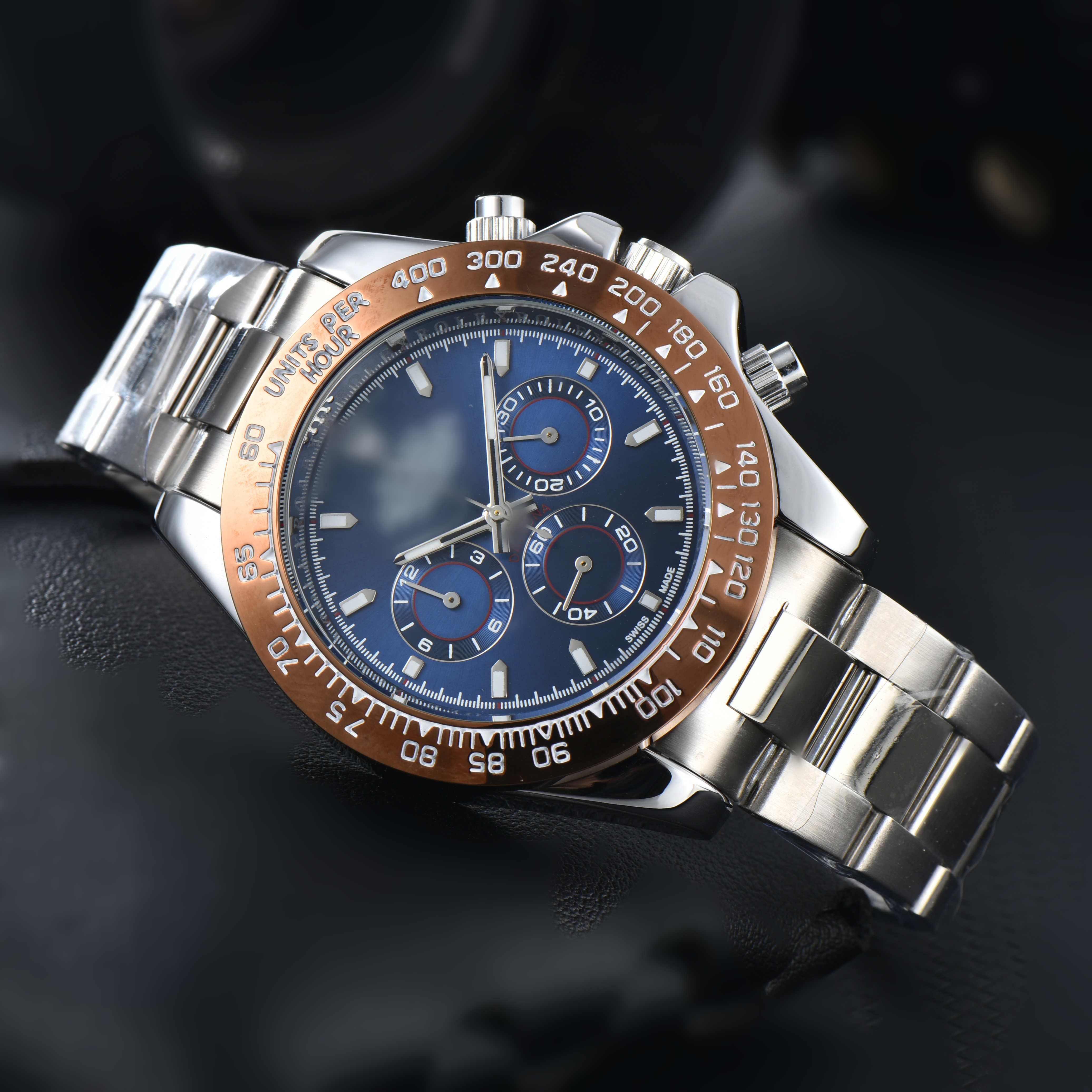 Luxury designer mens womens DAYity TONASity watches Quartz automatic movement WATCH 904L stainless steel strap luminous gifts men Wristwatches montre