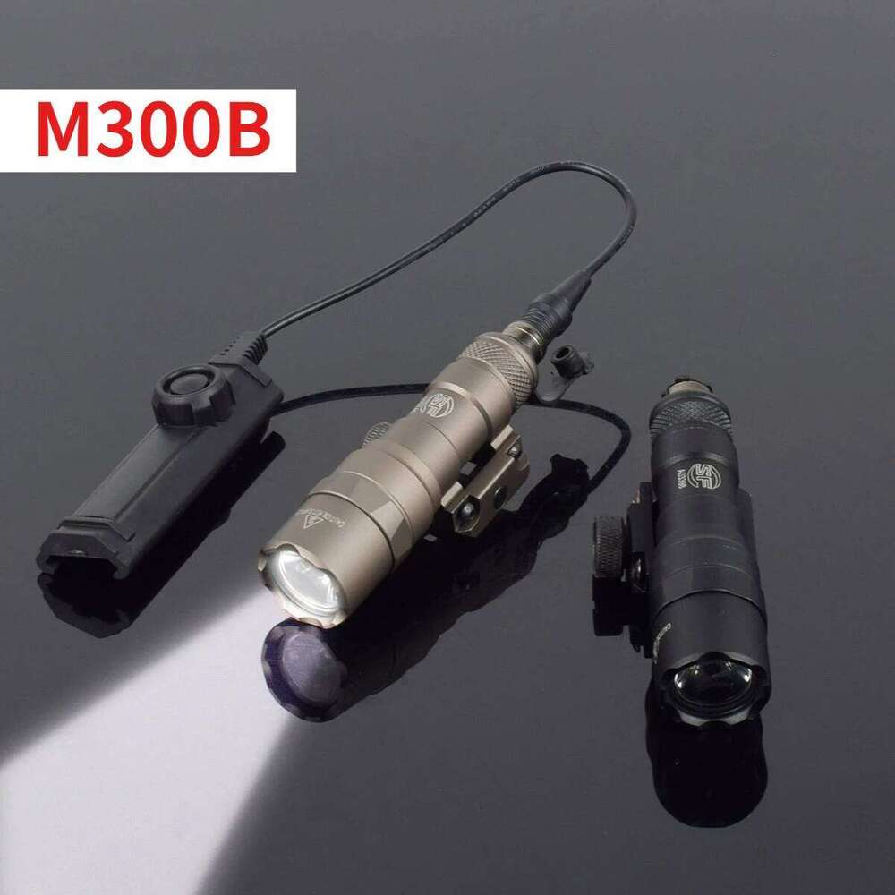 Tactical SureFire M300 M300B M600B Airsoft Weaponflashlight Hunting Scout Torch Rifle AR15 Gun LED Light Button Remote Switch 26Y0318