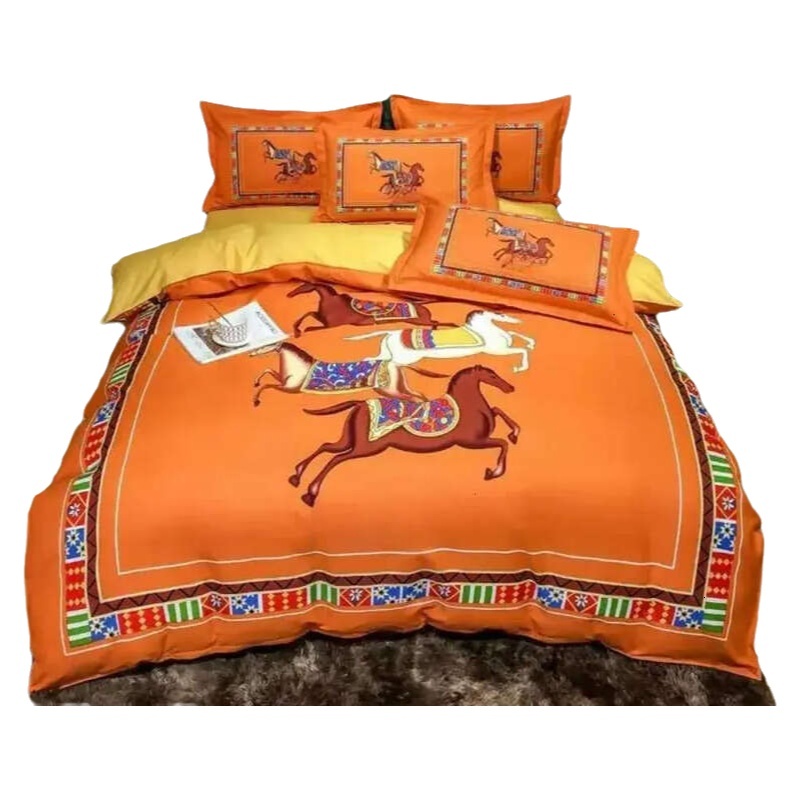 European Retro Designer Style Microfiber Bedding Sets Childrens Bed Linen with Zip Ro Decor Luxury Duvet Cover for Teenagers 3-Piece