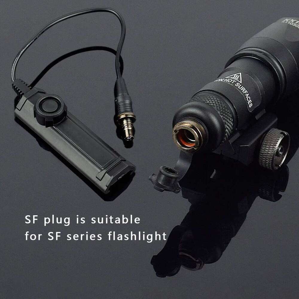 Tactical SureFire M300 M300B M600B Airsoft Weaponflashlight Hunting Scout Torch Rifle AR15 Gun LED Light Button Remote Switch 26Y0318