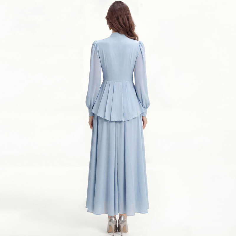 A14 Designer Chinese style women's professional suit 2026 spring new heavy three-dimensional embroidered jacket and pleated skirt