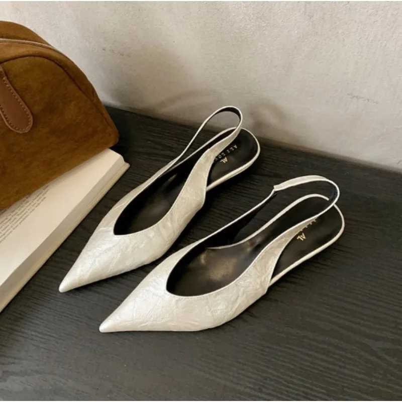 New Style Leopard Women Heeled Sandals Sexy Pointed Toe Woman Shoes Elegant Summer Fashion Slides s Sandals C260321