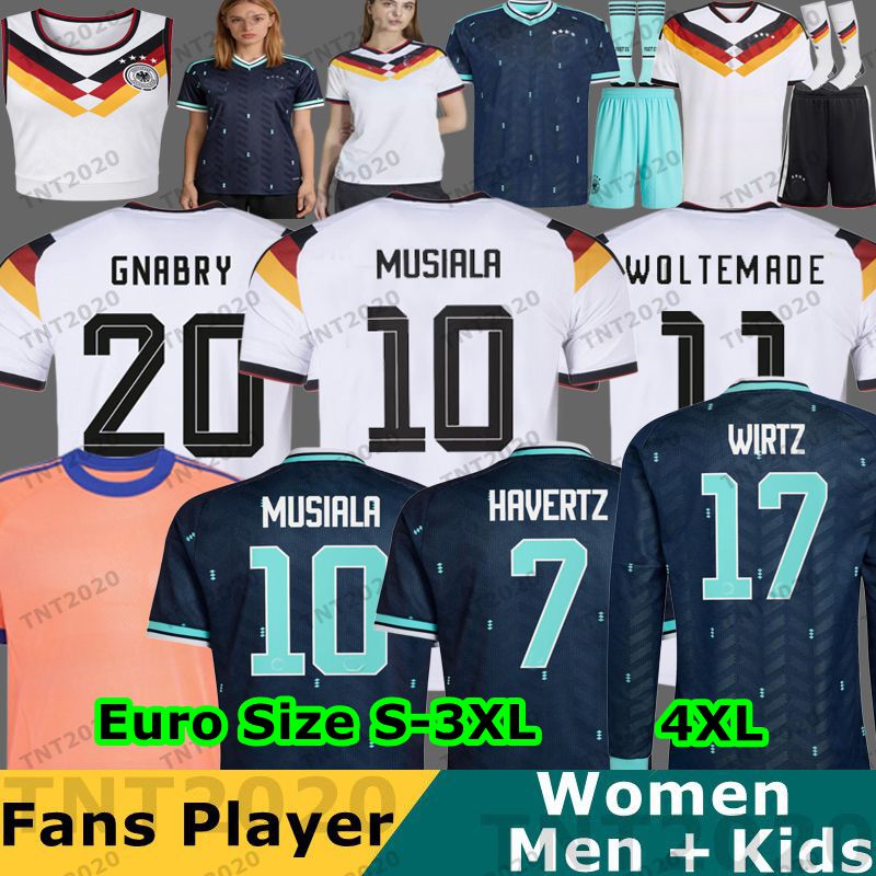 125th 2026 Germany SANE KIMMICH WOLTEMADE 2025 125 Year Anniversary HUMMELS GNABRY MUSIALA MULLER HAVERTZ WIRTZ PAVLOVIC GUNDOGAN Men Football Shirts Kids Kits