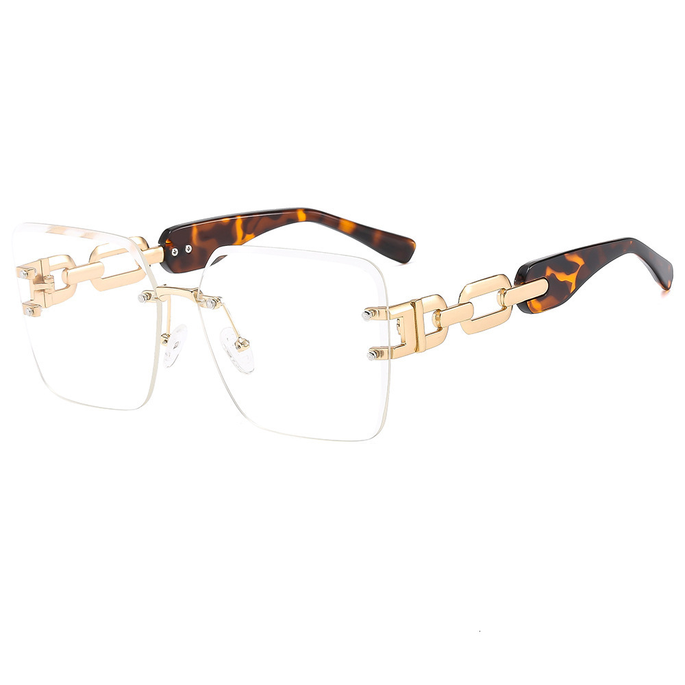 Designer Luxury Brand New Fashionable Hollow Frameless Glasses Fashionable Multifunctional Glasses Outdoor Sports Sun Protection Sunglasses Export Gla - view 4
