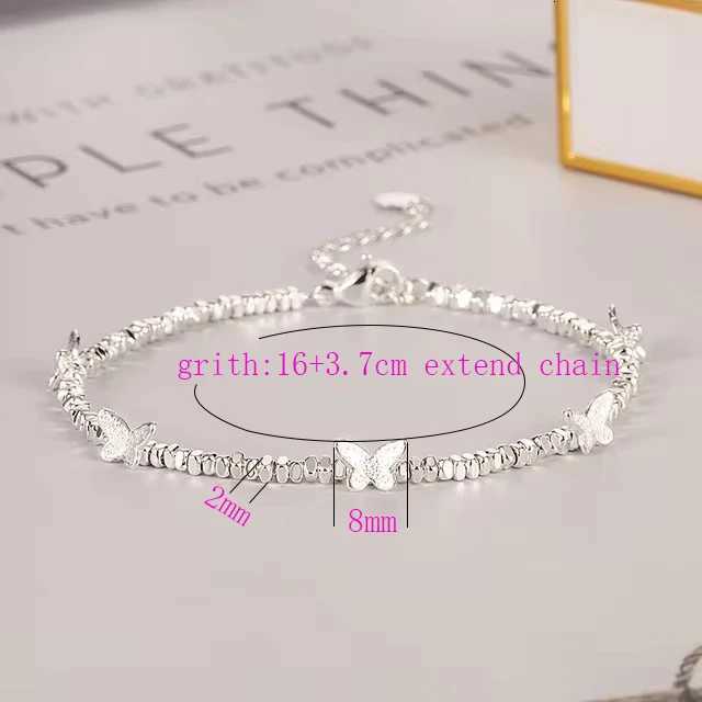 VENTFILLE 925 Sterling Silver Butterfly for Girl Bead String Design Insect Fashion Versatile Jewelry Gift H260321 - view 7