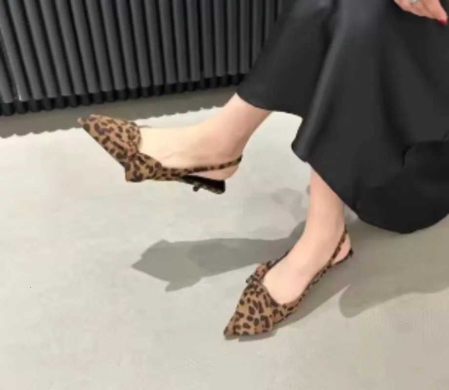 Pointy Bow Sandals Womens Bowknot Slingback Kitten Heels Black Pointed Toe Satin Slip On Low Heels Casual Dress Shoes C260321