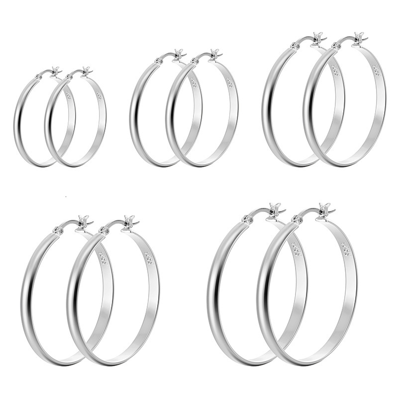 European and American style brass 14K gold-plated unique exaggerated circle fashion niche versatile original large hoop earrings ddmythur