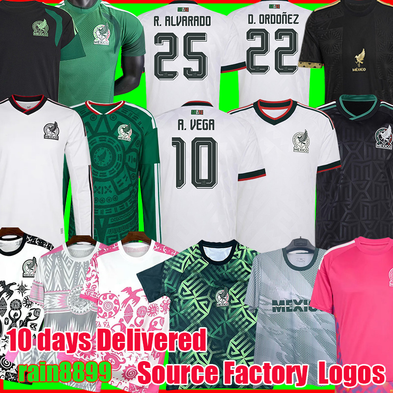 S-4XL Mexico jersey 2026 World Cup Home away Kit soccer jerseys A. VEGA C. HUERTA L. ROMO RAUL football shirts men kids kit set Third goalkeeper training uniform women
