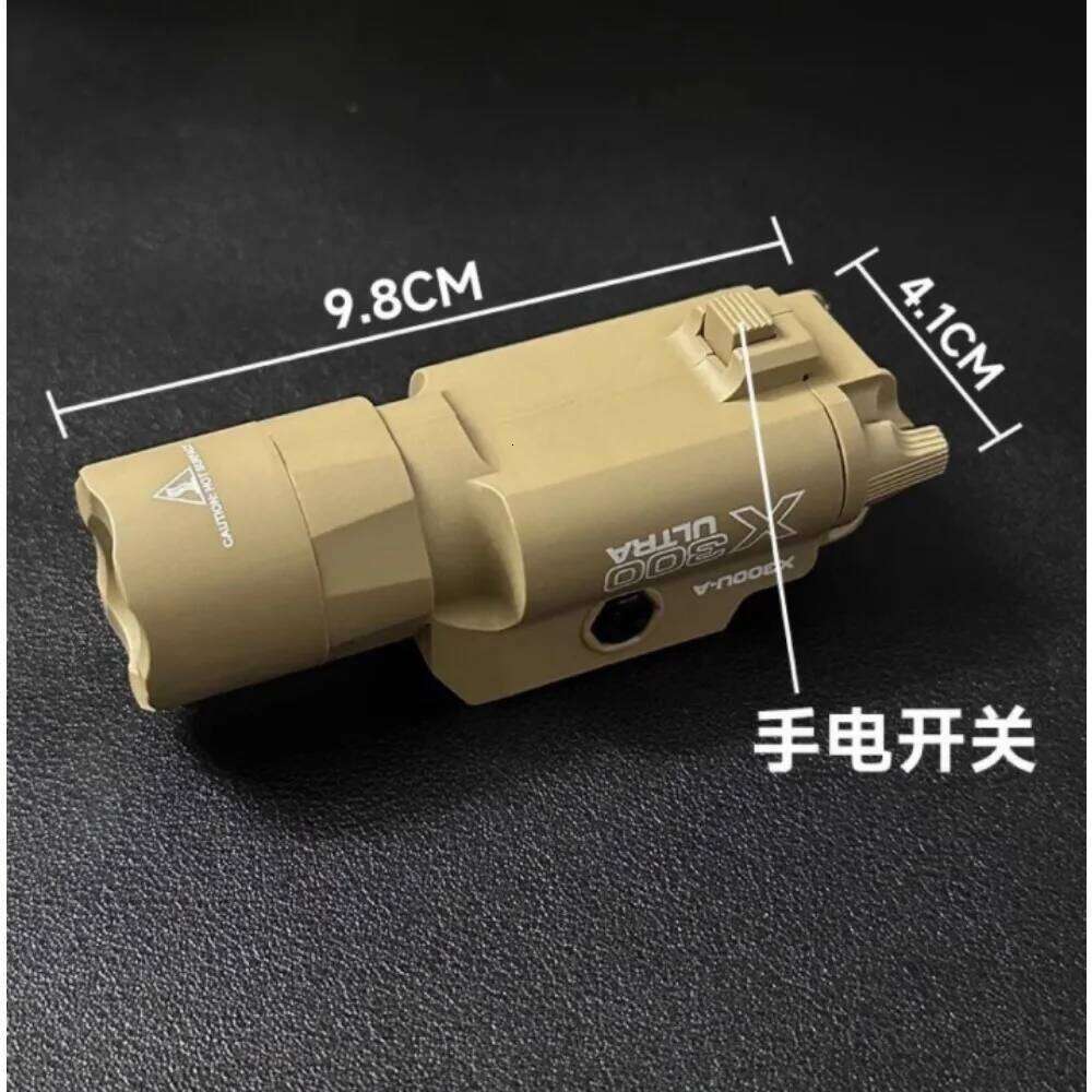 X400U X300 Nylon Mounted Infrared Laser Flashlight Toy Gun Light Suitable for team games 26Y0318