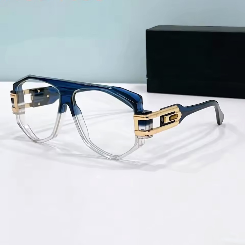 Top Quality Brand Sunglasses Luxury Designer Original MOD1633 Men Pilot Shades Cool Steampunk Oversized Glasses Driving Outdoor Travel IVSTA Fashion A