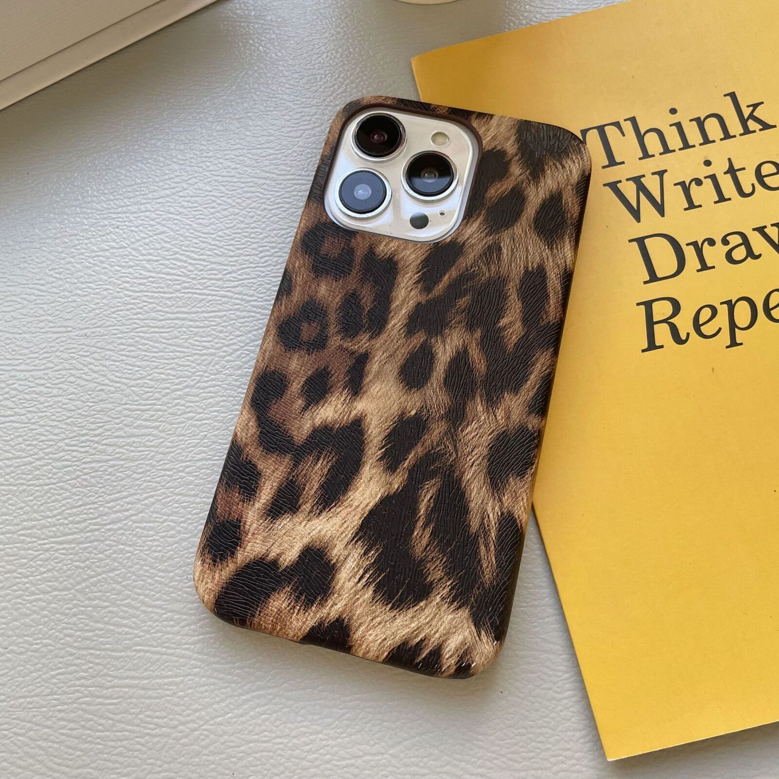 Brown Cow Fur Graphic Printed Silicone Phone Case For iPhone 17 Air X XR XSMax 8 Plus 16 15 14 13 12 11 Pro Max Soft Back Cover
