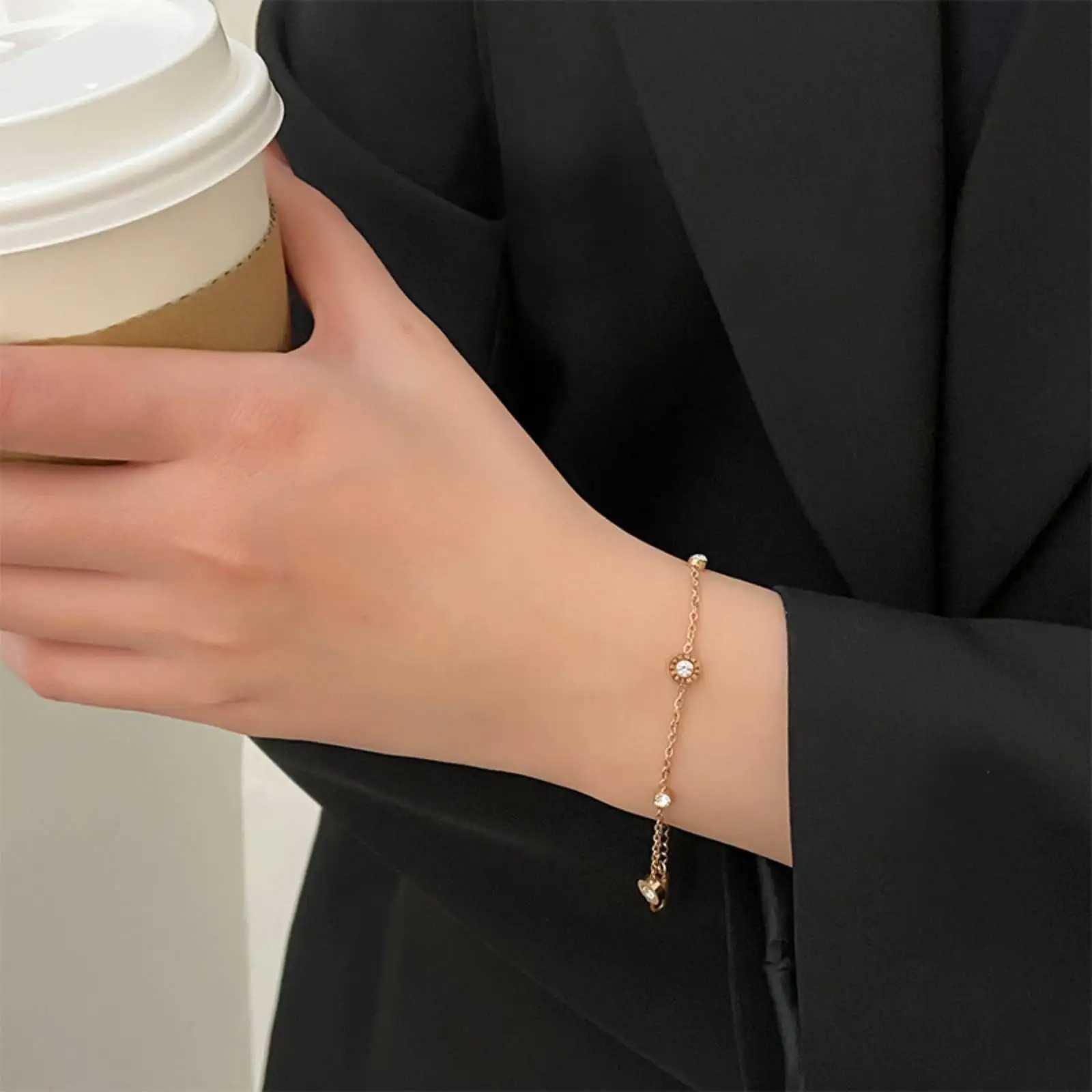 Roman Numerals Cubic Zircon Charm for Women Men Stainless Steel Jewelry Gifts H260321 - view 3