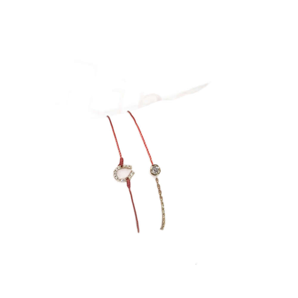 Lucky Little Horseshoe French Paris Red Rope Zodiac Year Bracelet, Exquisite and Fresh Gift for Girls
