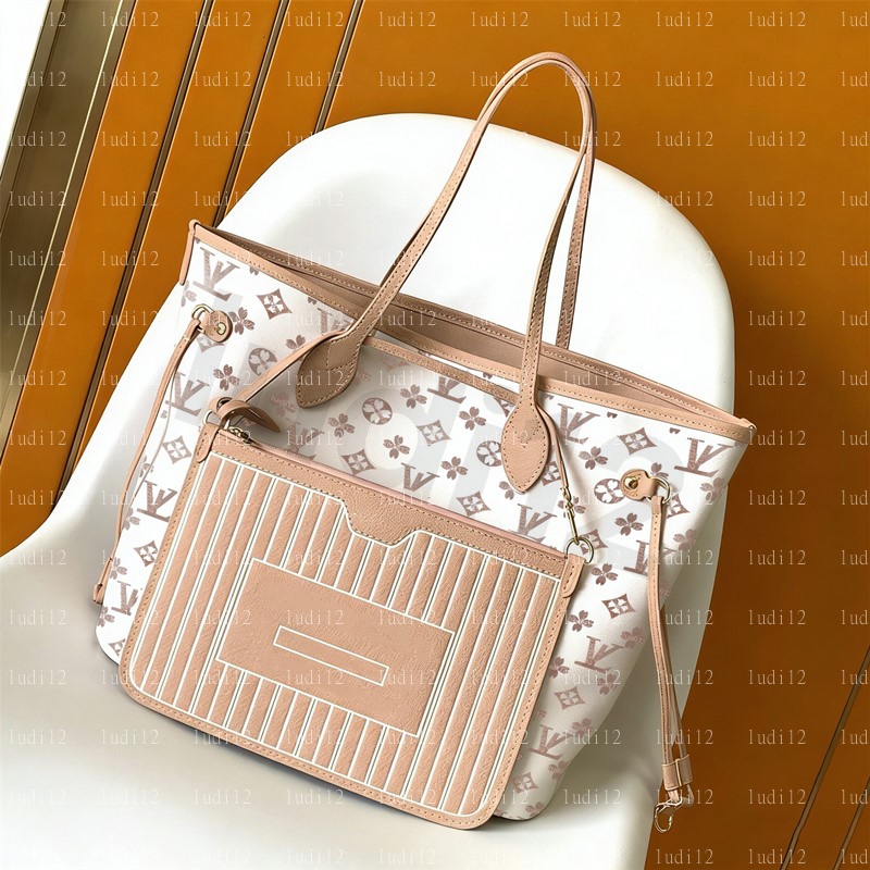 10a Multicolor neverfullbag Womens crossbody shoulder bag designer handbag Luxury bags shopping bag mirror quality tote Classic Flower Checked totes wallet M017