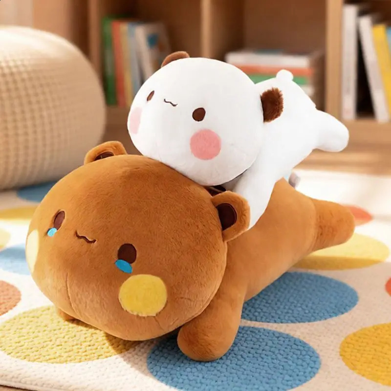 Cute Bubu Dudu Plush Toy Kawaii Anime Panda Plushie Throw Pillow Home Decor Sleeping Companion Doll for Adults Gifts 260320 - view 7