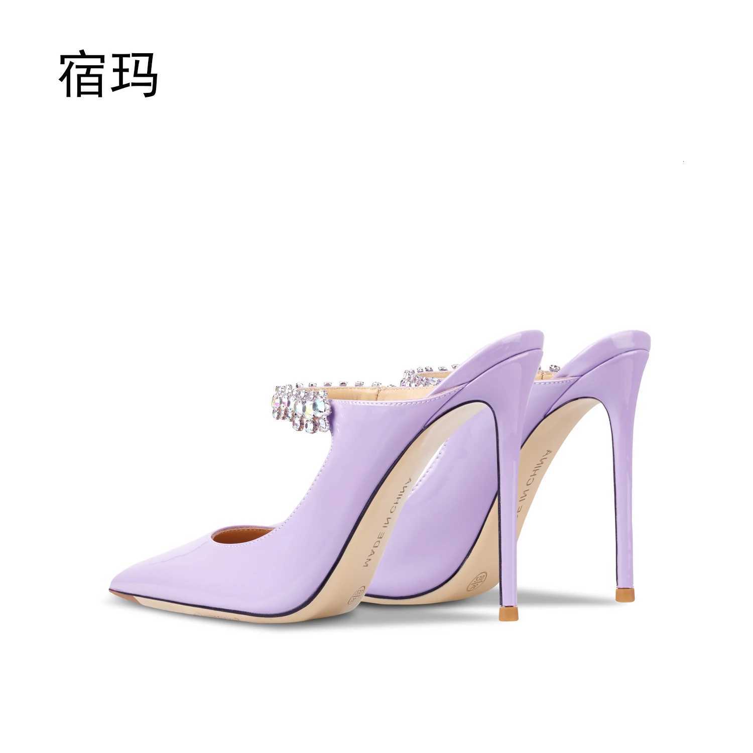 heeled sandals Women Heels Slippers High Heels Shoes Fashion Crystal Pumps Slingbacks Party Ladies Shoes Women C260321