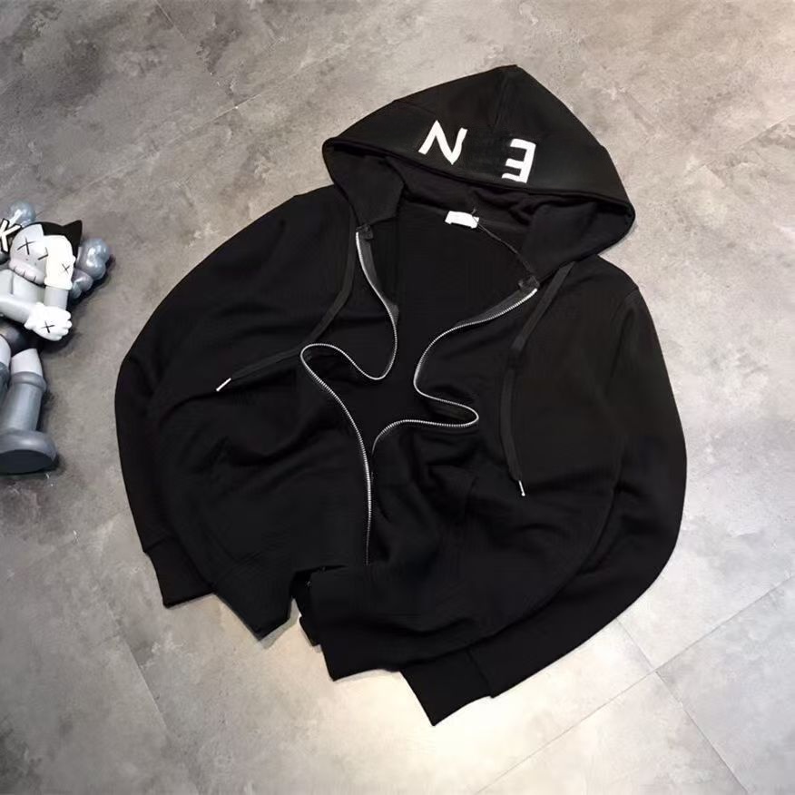 Mens Womens hoodie designer hoodies Sweatshirts hooded patchwork letter zipper jacket cotton hoodie hoodie with fleece cardigan jacket