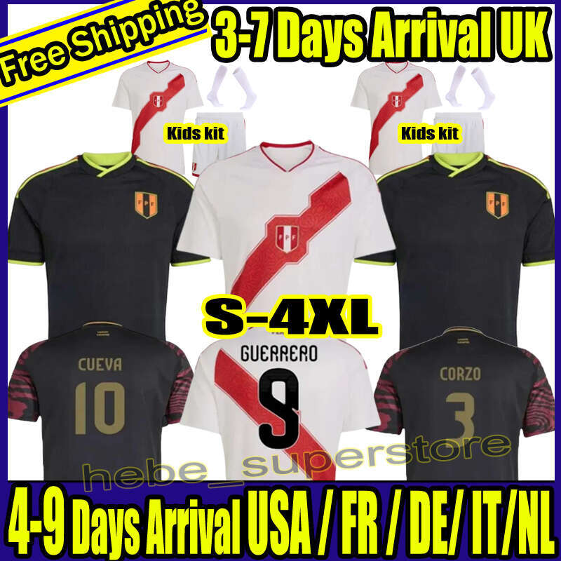 S-4XL 2026 2027 Peru soccer jerseys 26 27 home away PENA football shirt GUERRERO TAPIA CARTAGENA maillots de futol NORIEGA LAPADULA REYNA camesitas de foot men kids