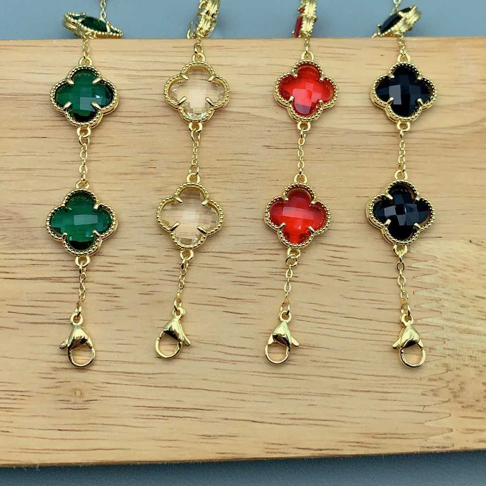 Shiny Crystal Zircon For Women Fashion Five Flower Gift Jewelry H260321 - view 6