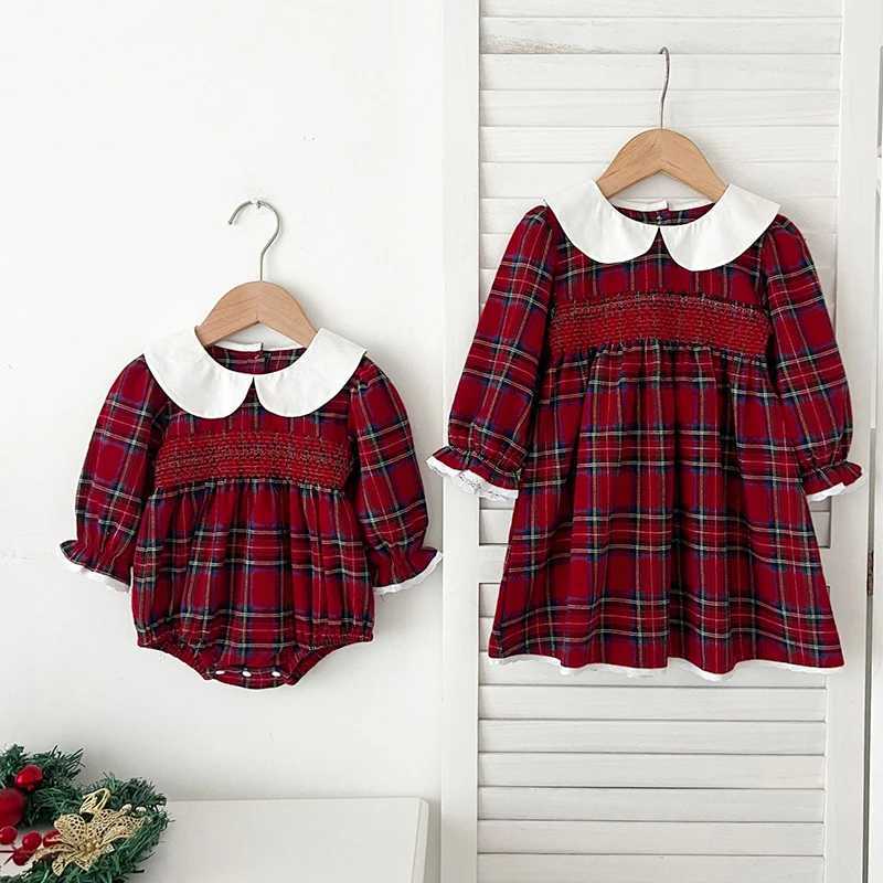 Nuovo Vestito Da Sorella Natale Bambino Bambini Neonate Vestiti Sorella Di Nata…
