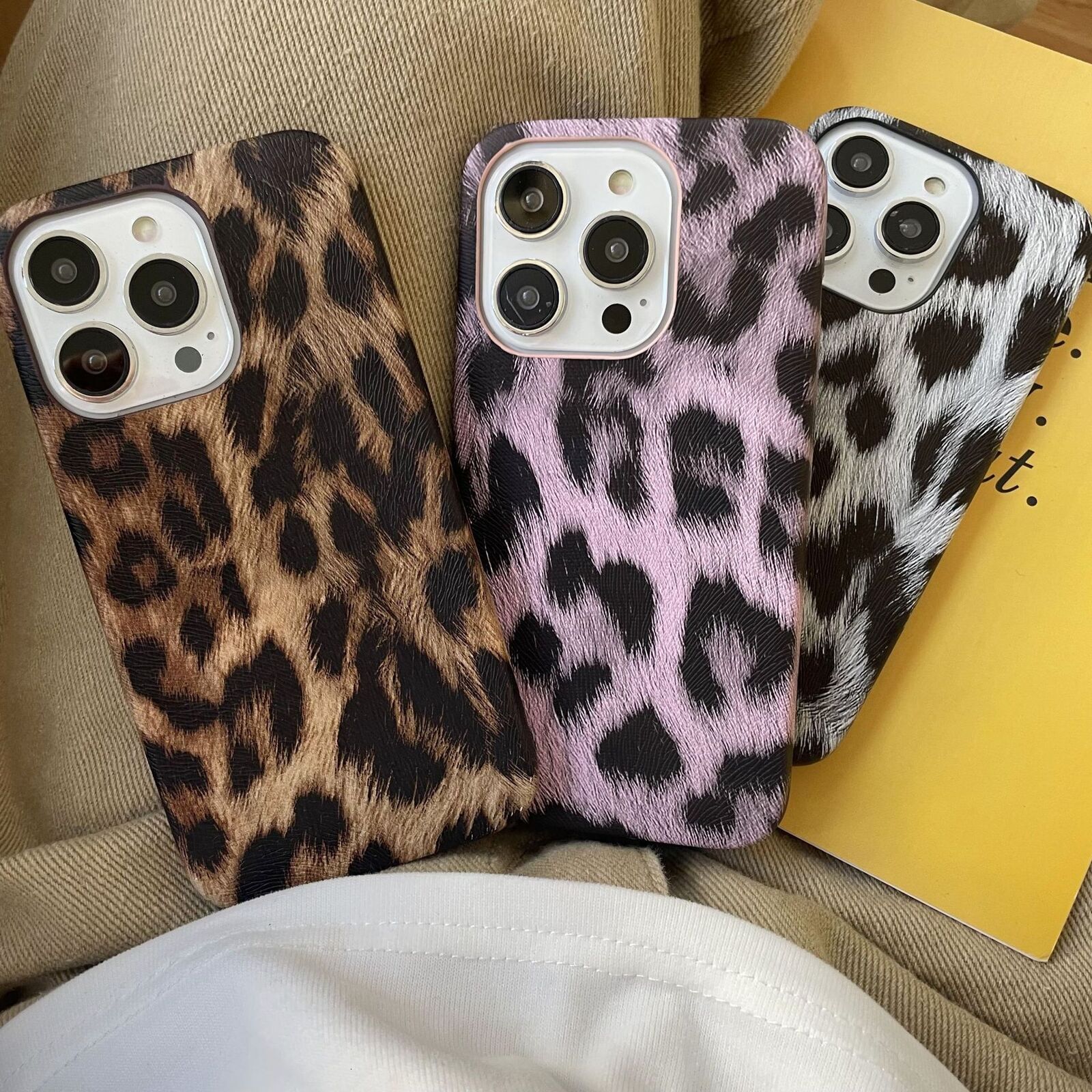 Brown Cow Fur Graphic Printed Silicone Phone Case For iPhone 17 Air X XR XSMax 8 Plus 16 15 14 13 12 11 Pro Max Soft Back Cover
